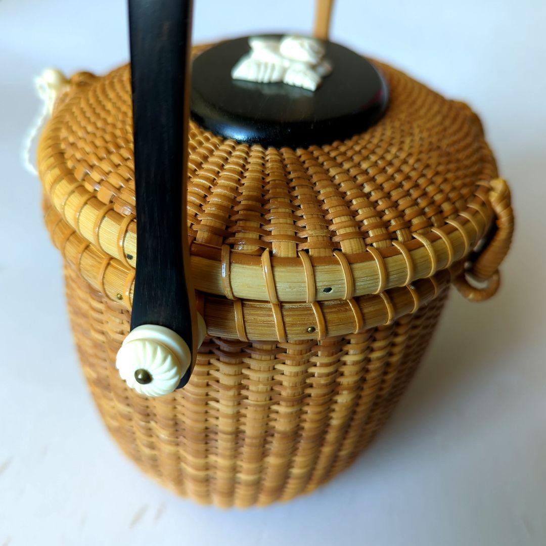 ナンタケットバスケット　作家物