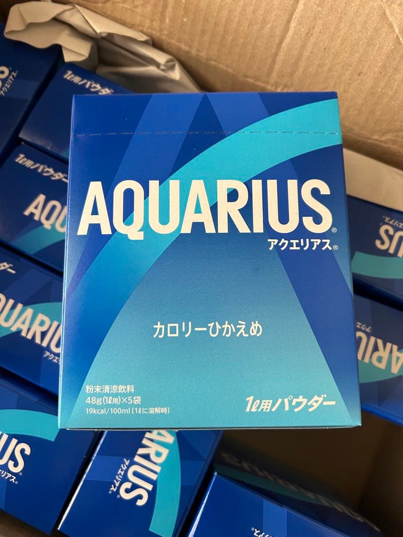 コカ・コーラ アクエリアスパウダー48g ×30袋 36箱