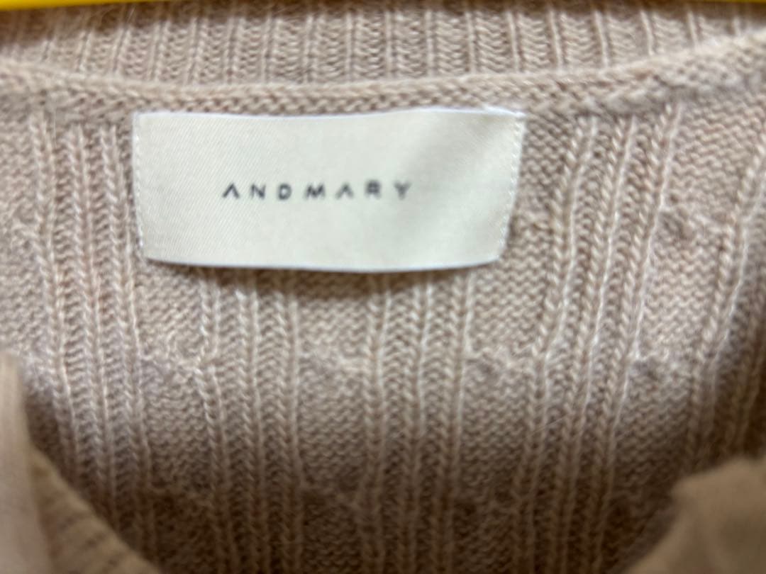 【試着のみ正規品】ANDMARY Tess blouse mini dress