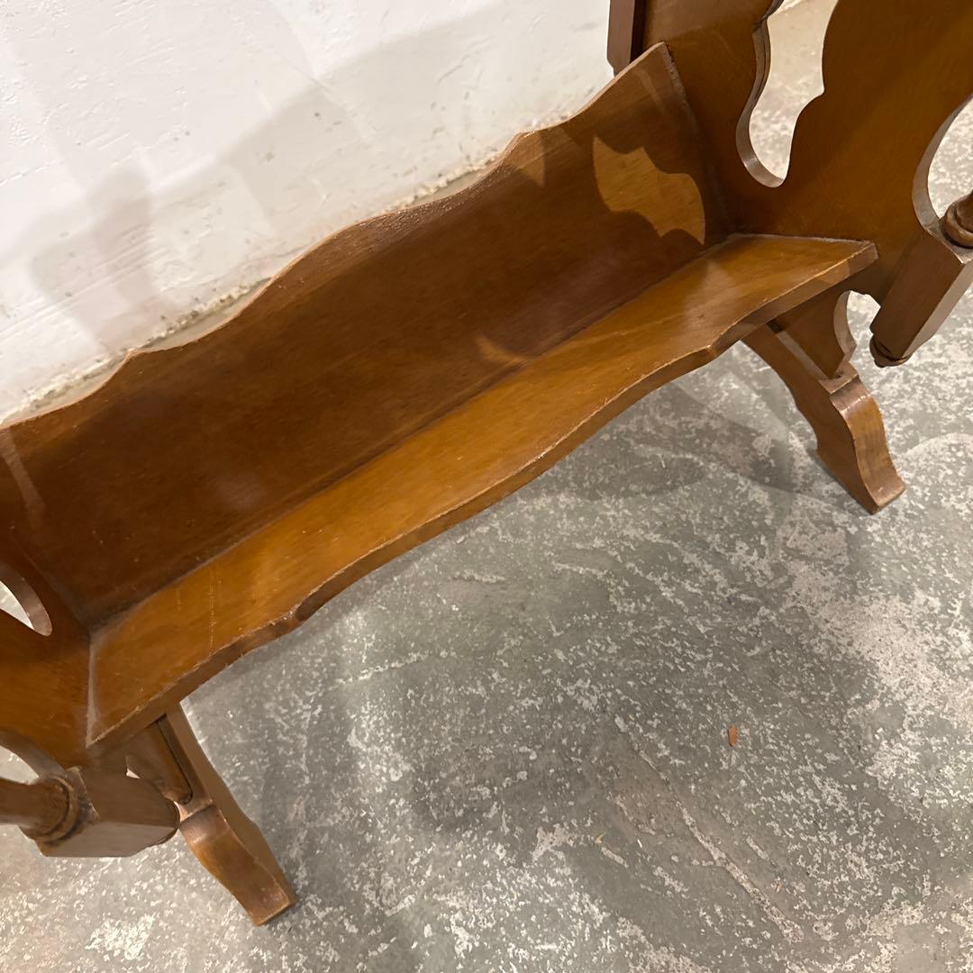 年末年始saleヴィンテージ　サイドテーブル　ブックスタンド　マガジンラック