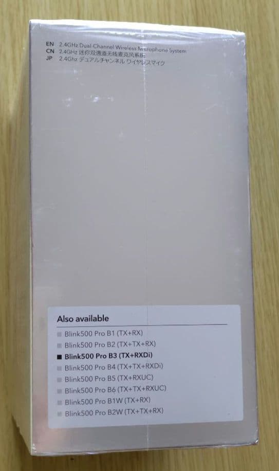 Saramonic Blink 500 PRO シリーズ B3 ワイヤレスマイク