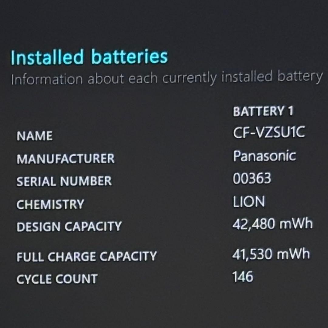 892 美品 512GB レッツノート CF-SV1 i5 第11世代 16GB