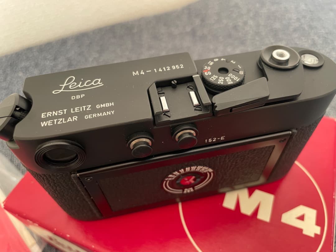 【美品/箱付き】LEICA M4 50JAHRE 50周年記念モデル　ブラック