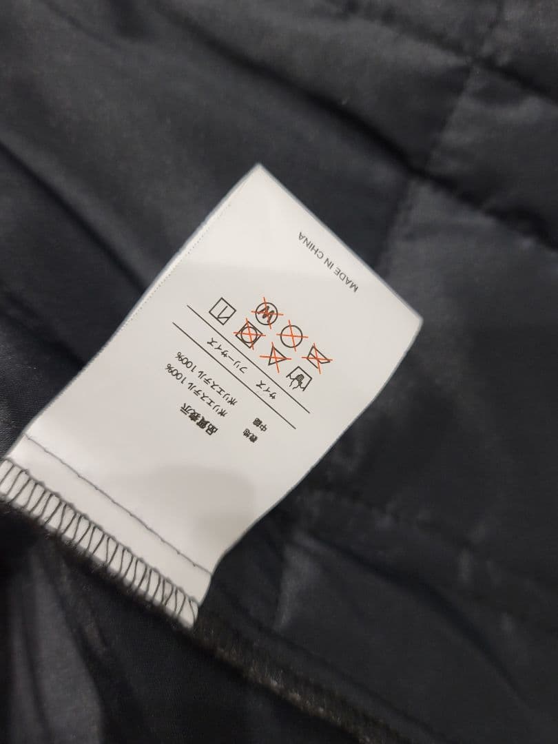 【未使用】White Mountaineering × KIU　モッズコート　黒