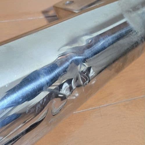 SR400 OVER SSメガホンマフラー