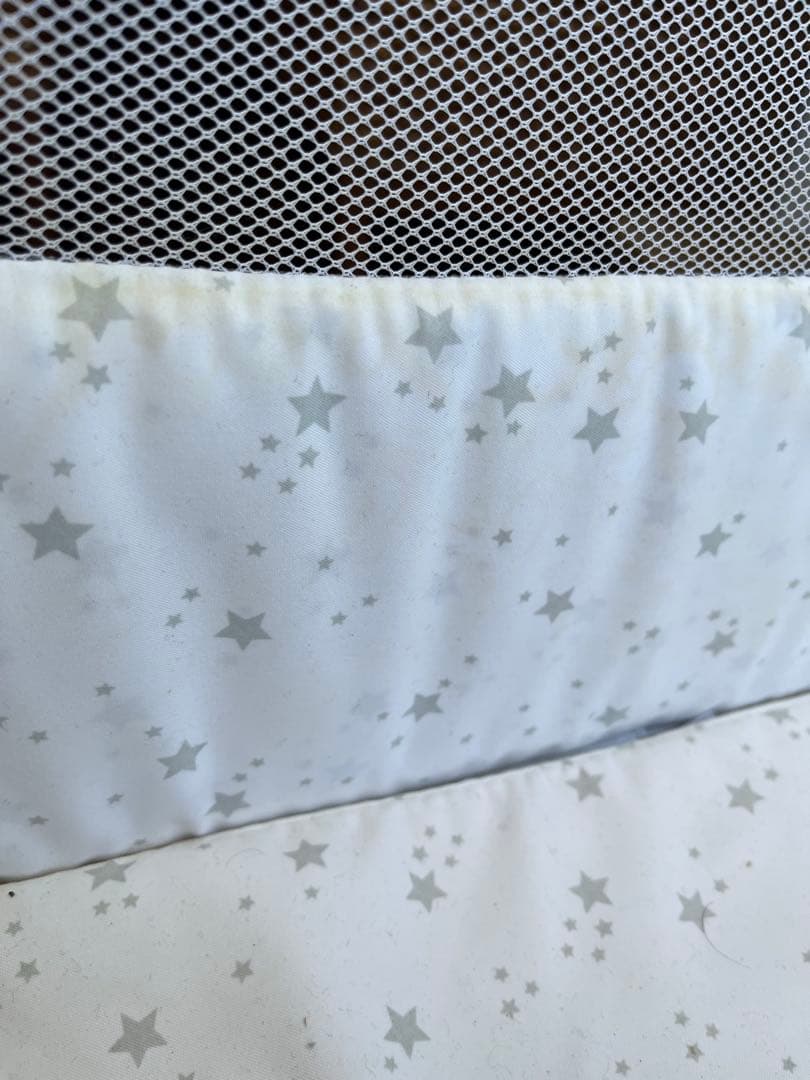 HZDMJ ベビーベッド　添い寝　折りたたみ　ベビーサークル　ゆりかご　説明書付