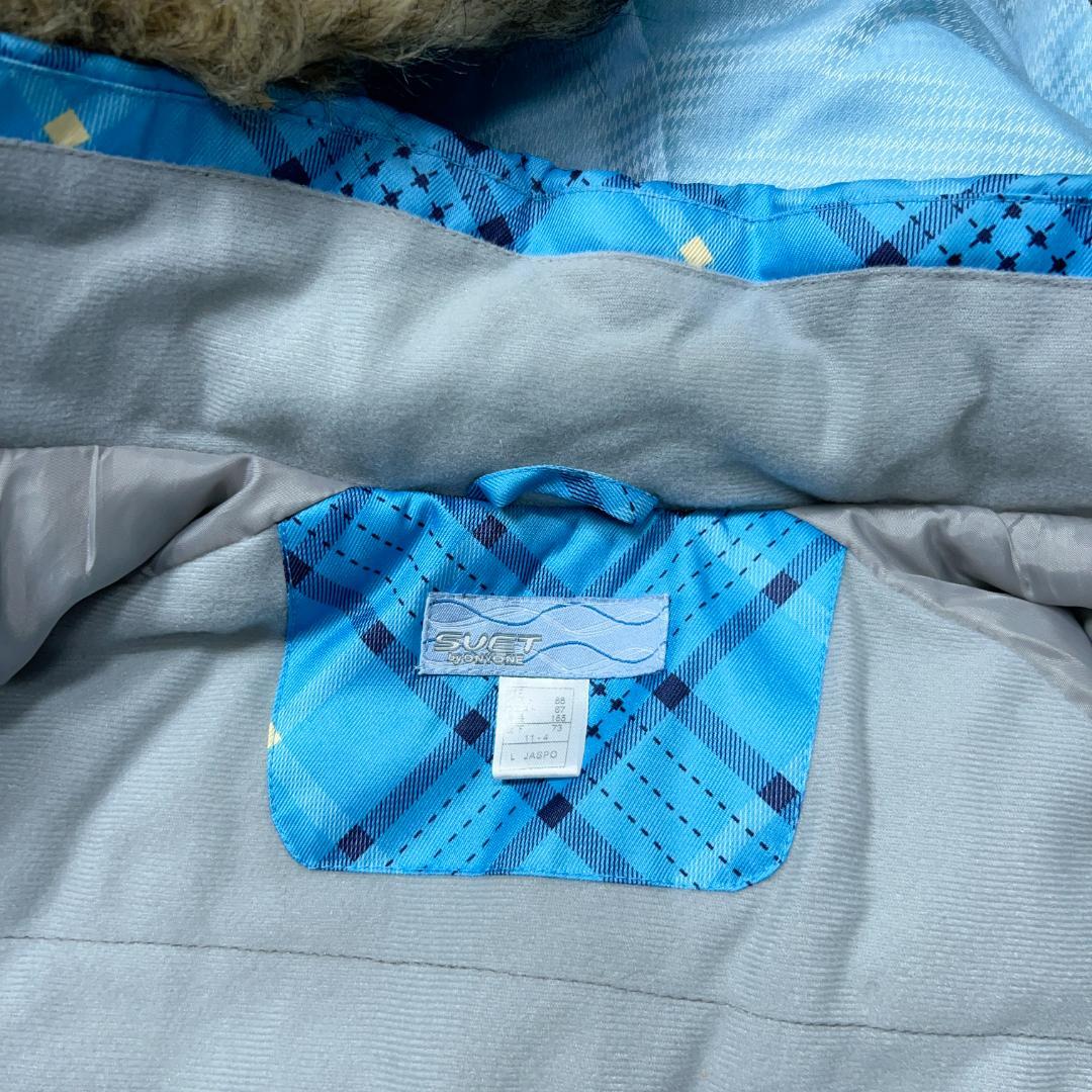 美品 ONYONE オンヨネ スキーウェア レディースL ファー 授業や旅行★