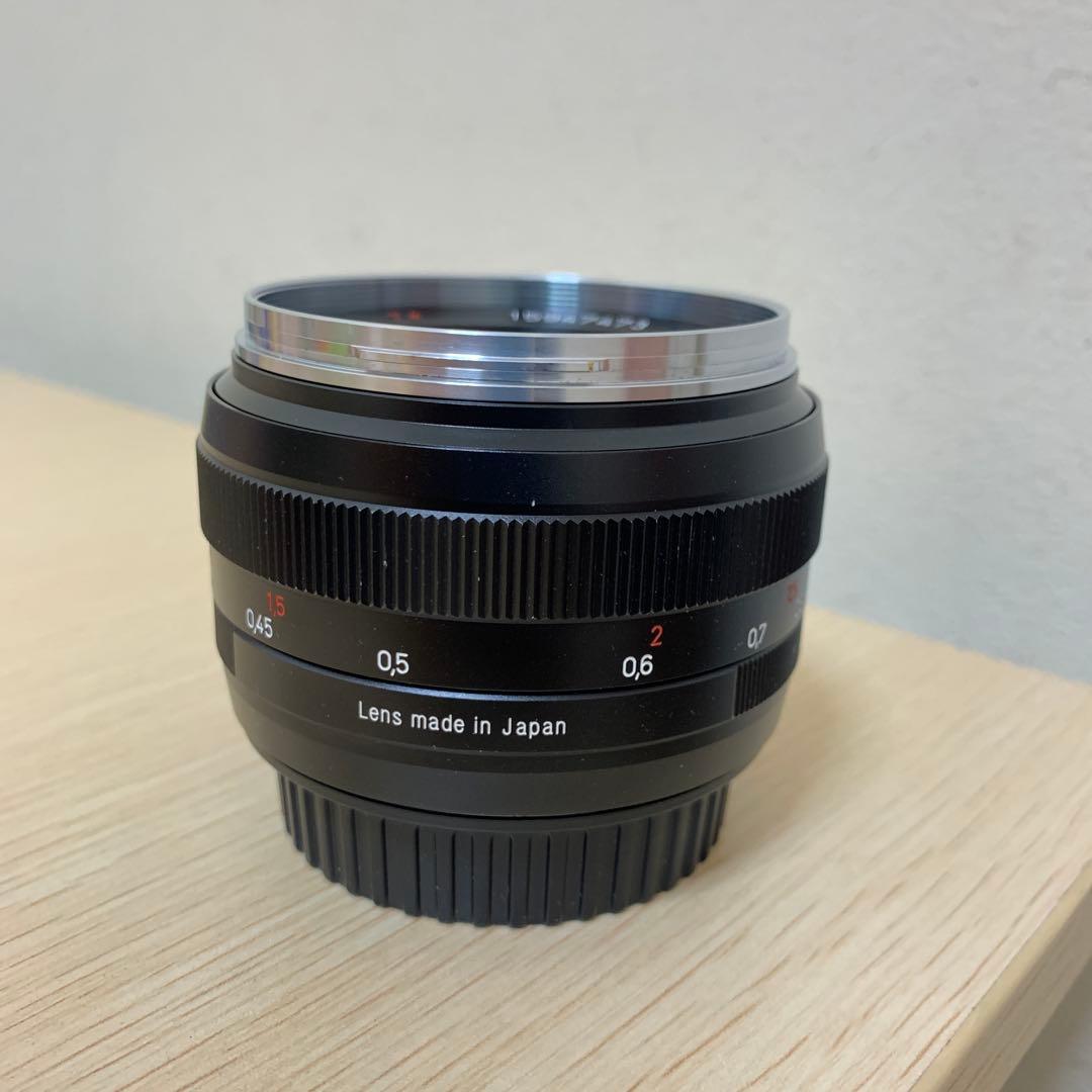 Carl Zeiss Planar T* 50mm F1.4 ZE　キヤノンEF