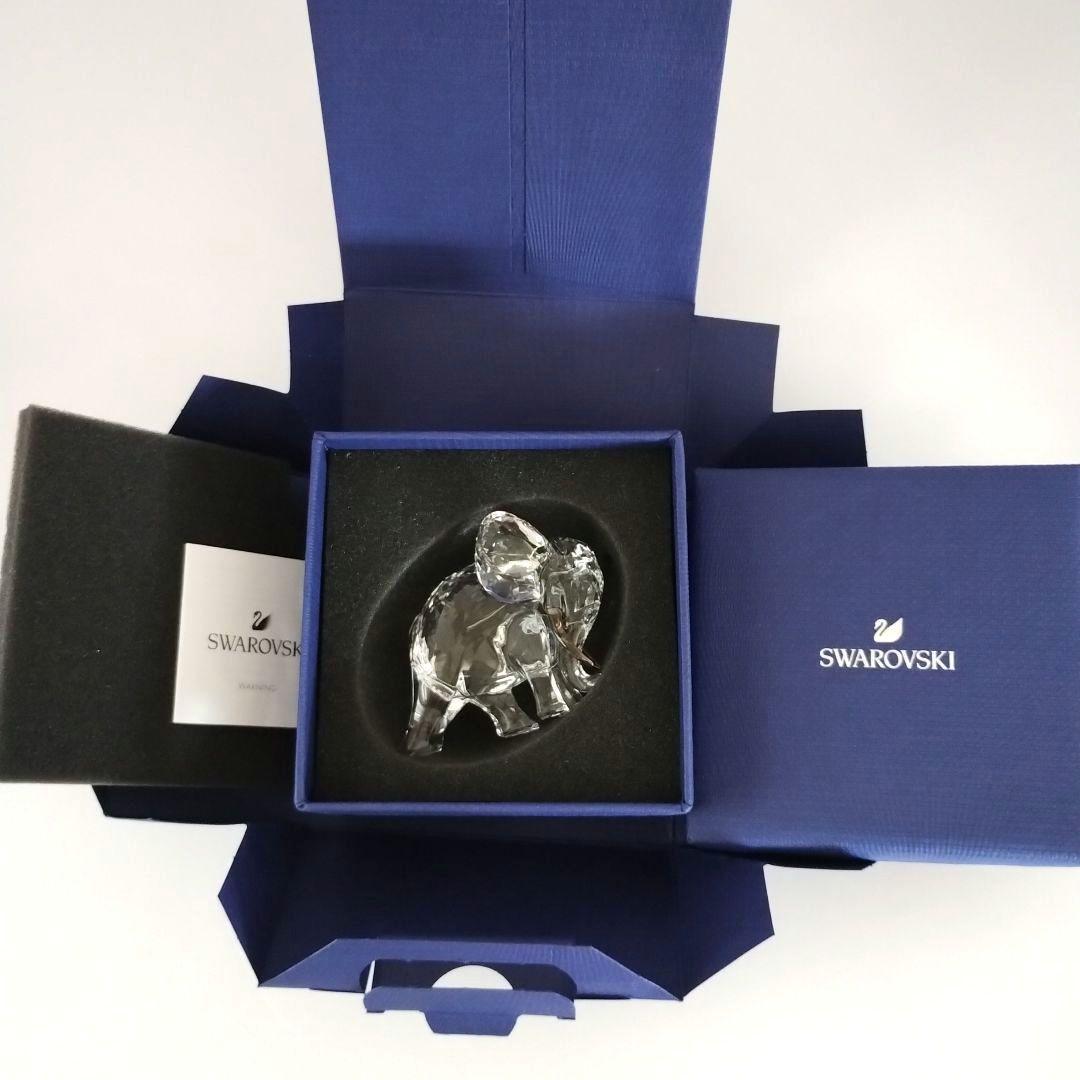 新品♥激安 スワロフスキー 象 African Sunset ゾウ Hami