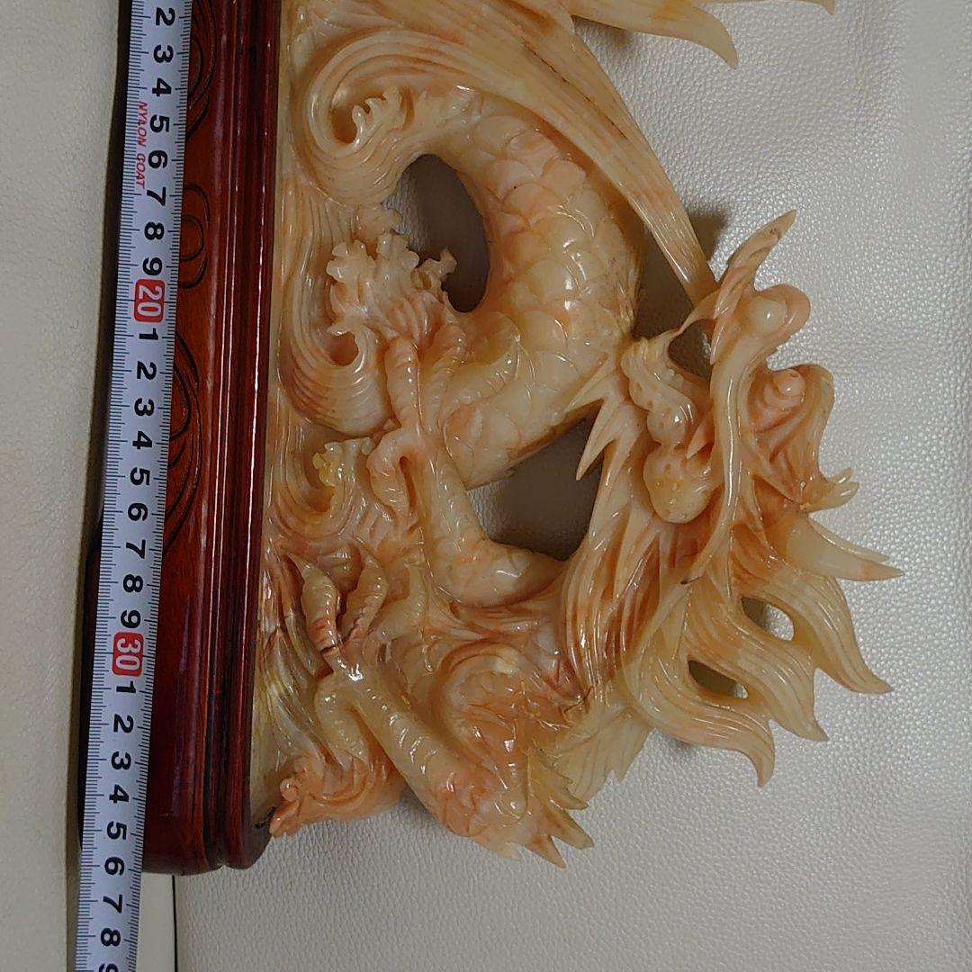 開運 龍 龍神 超開運パワーストーン 龍石彫り彫刻置物