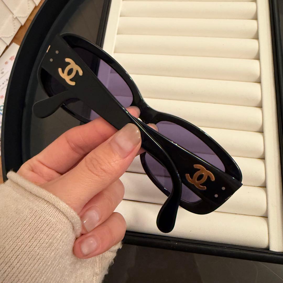 【CHANEL シャネル】サングラス ブラック ココマーク