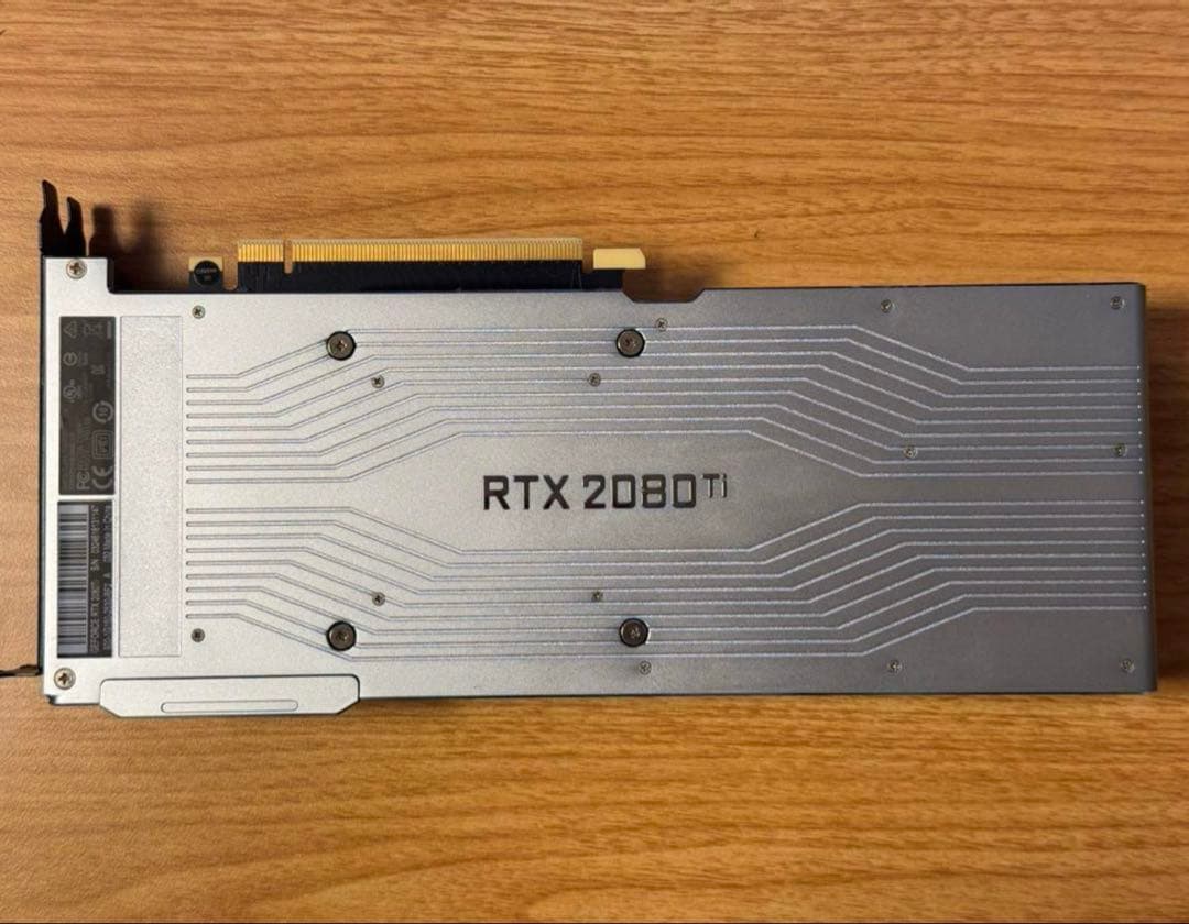 Nvdia RTX 2080Ti FE 22GB AI用　週末セール