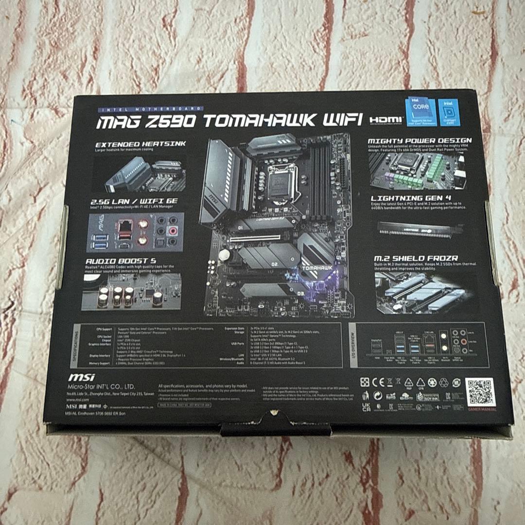 マザーボード MSI MAG Z590 TOMAHAWK WIFI