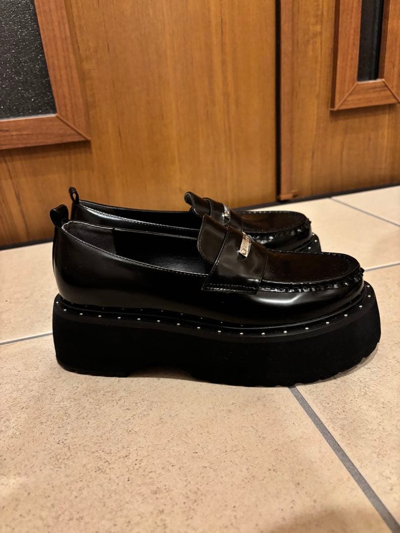 prankproject スタッズローファー