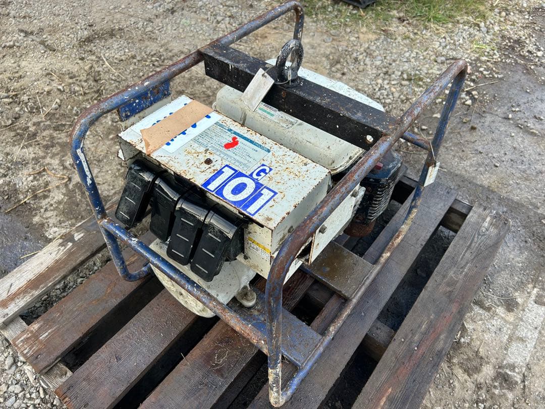 宮崎　TACOM 高周波エンジン発電機　発電機　バイブレーター　高周波