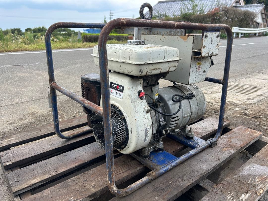 宮崎　TACOM 高周波エンジン発電機　発電機　バイブレーター　高周波