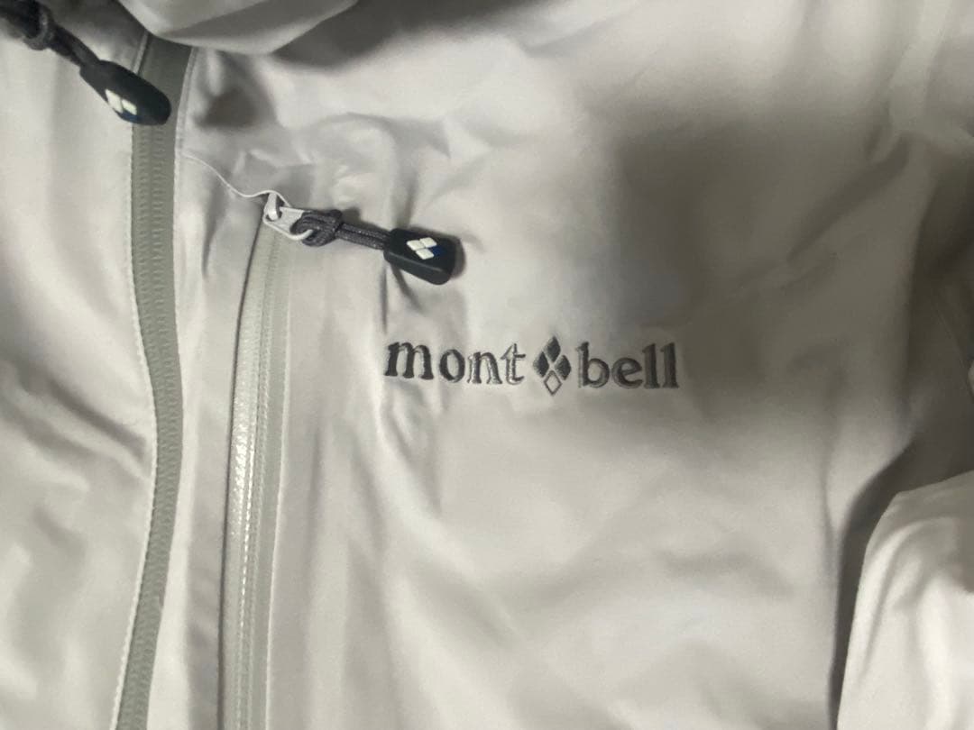mont-bell ナイロンジャケット L ホワイト/グレー