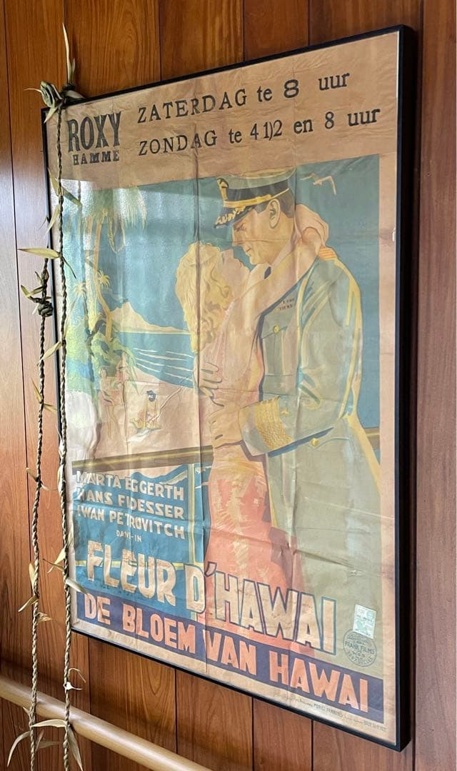 HAWAII ROXYアンティークポスター