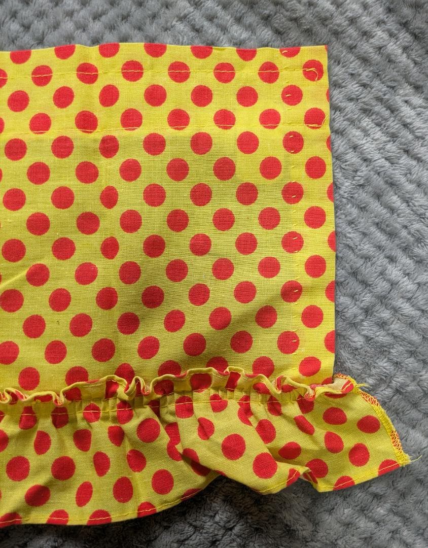 ヴィンテージ Sears カーテン 上飾り付き