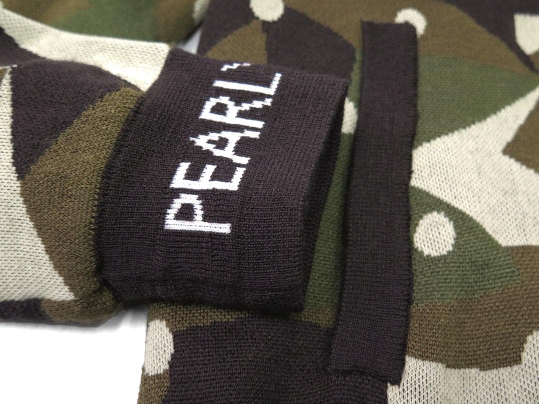 新品●パーリーゲイツ●インナーニット付き　カシミヤタッチ　ニットプルオーバー　M