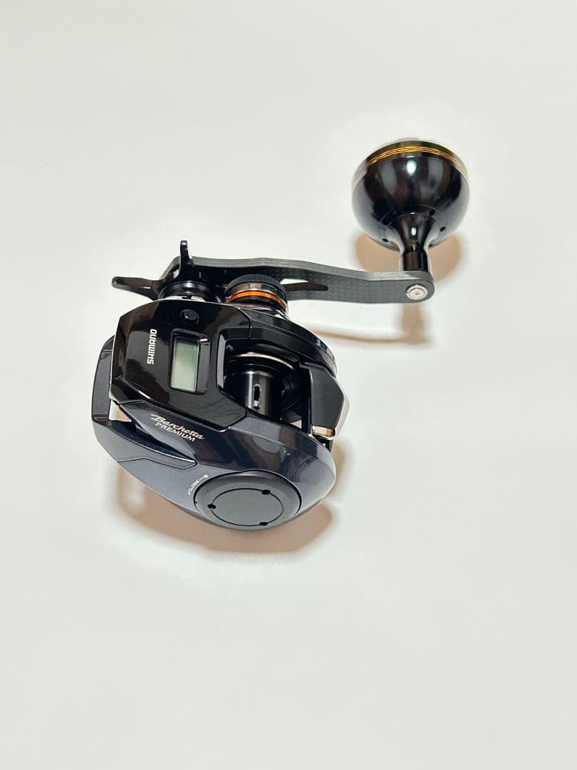 シマノ バルケッタプレミアム 150DHXG ゴメクサス75mmパワーハンドル