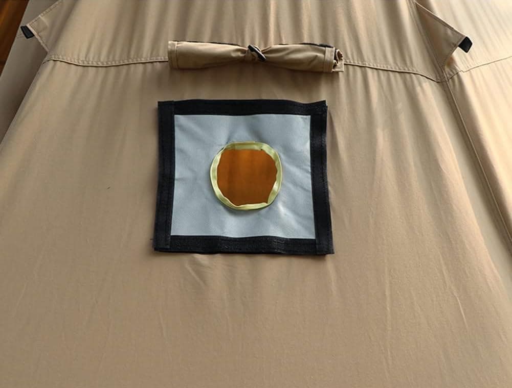 4シーズンポリコットンテント6角チムニー340x240cm