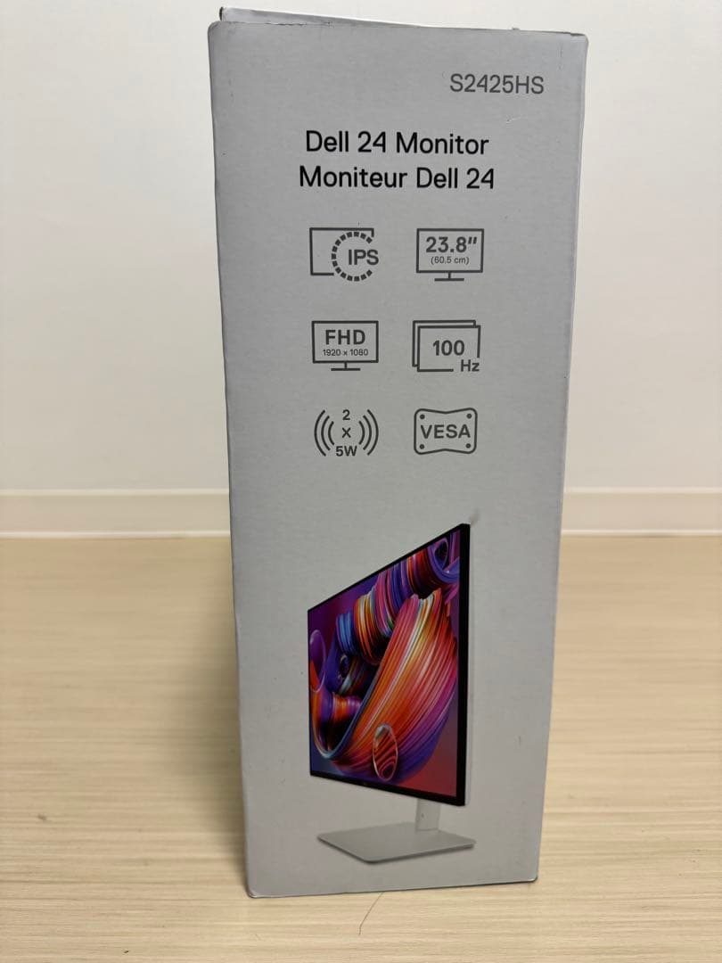 Dell S2425HS モニター 調節可能スタンド