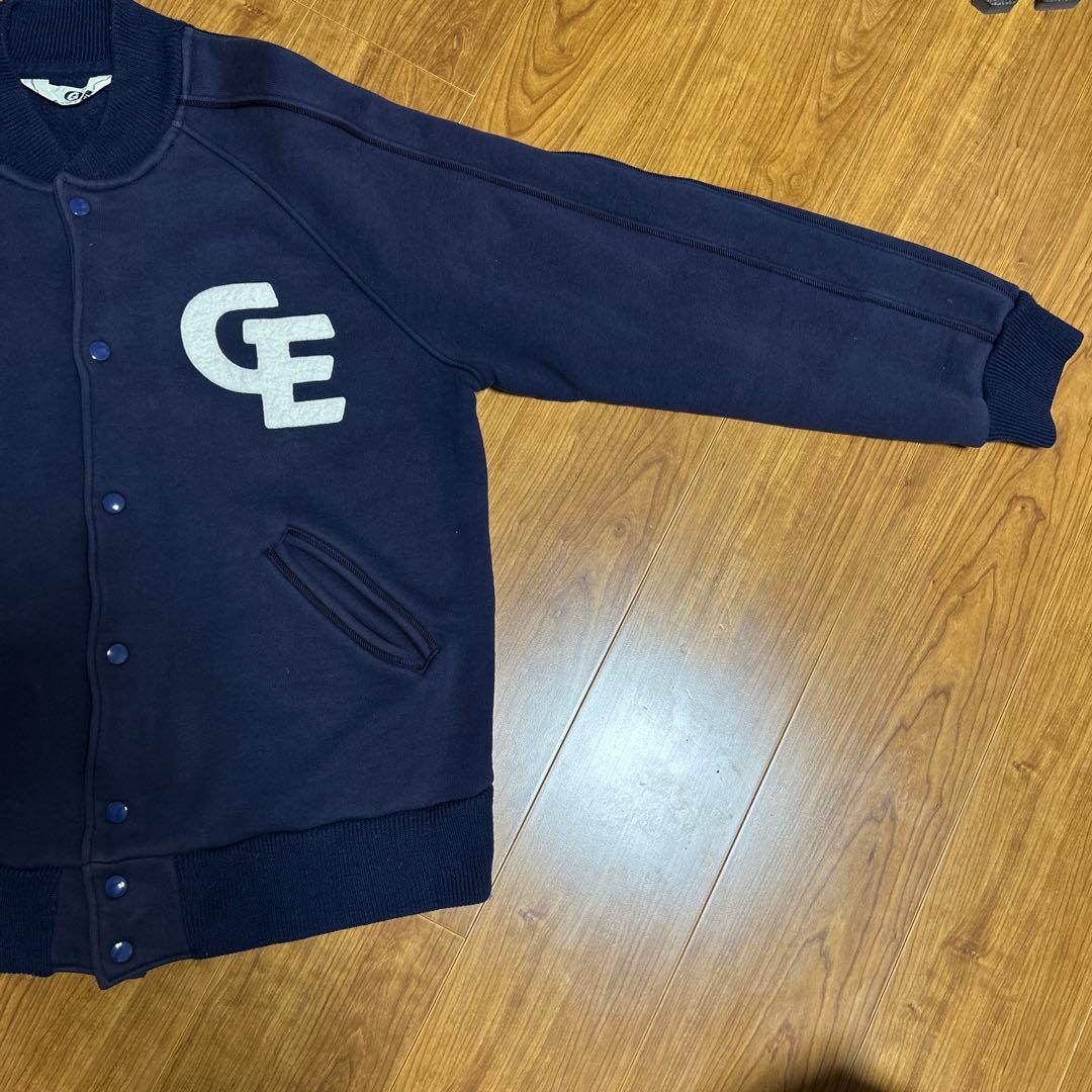 グッドイナフ　スウェットスタジャン　GOOD ENOUGH ネイビー