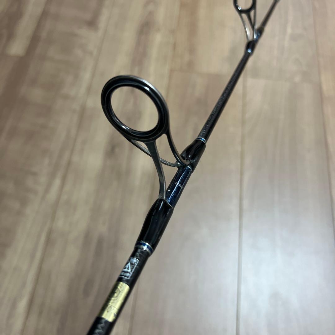 美品　ダイワ ソルティガ コースタル HIRAMASA 54Sジギングロッド