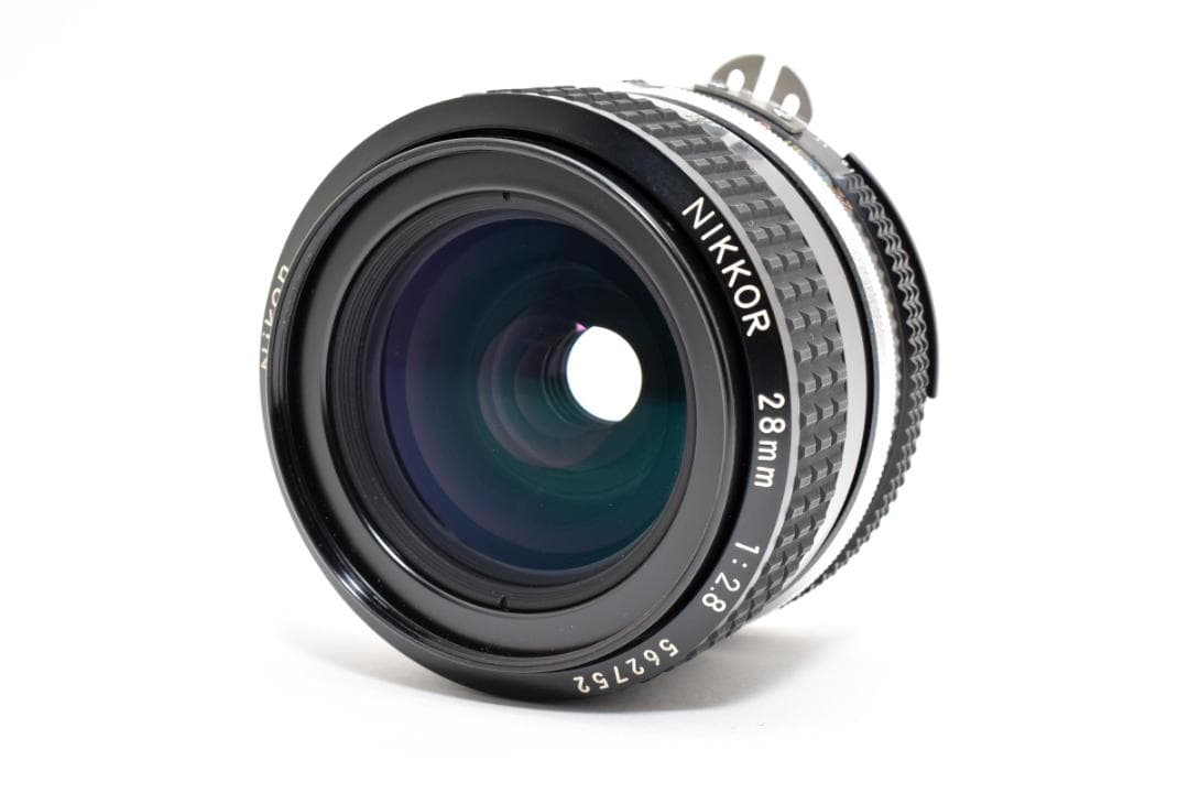 新品級 ニコン Ai NIKKOR 28mm f2.8 MF レンズ H203