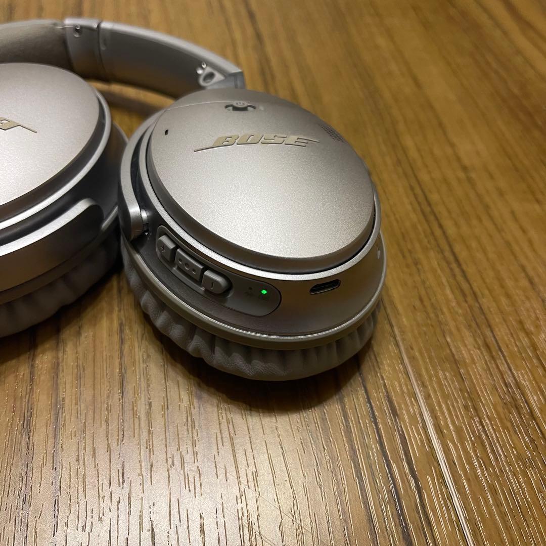 美品！ BOSE QUIETCOMFORT35 ll シルバー ヘッドホン