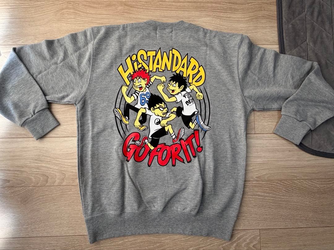 TOMO 2点Hi Standard グレー スウェット トレーナー