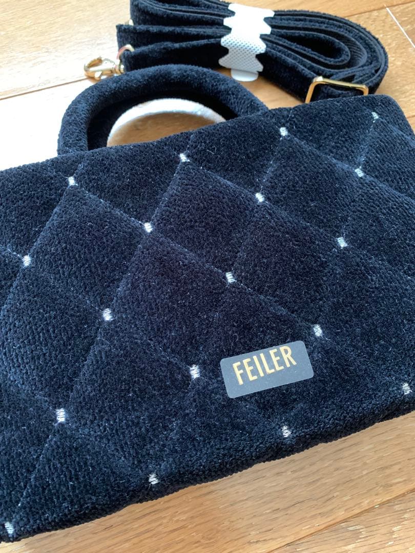 フェイラー　ユニ　ショルダーバッグ　黒　新品未使用