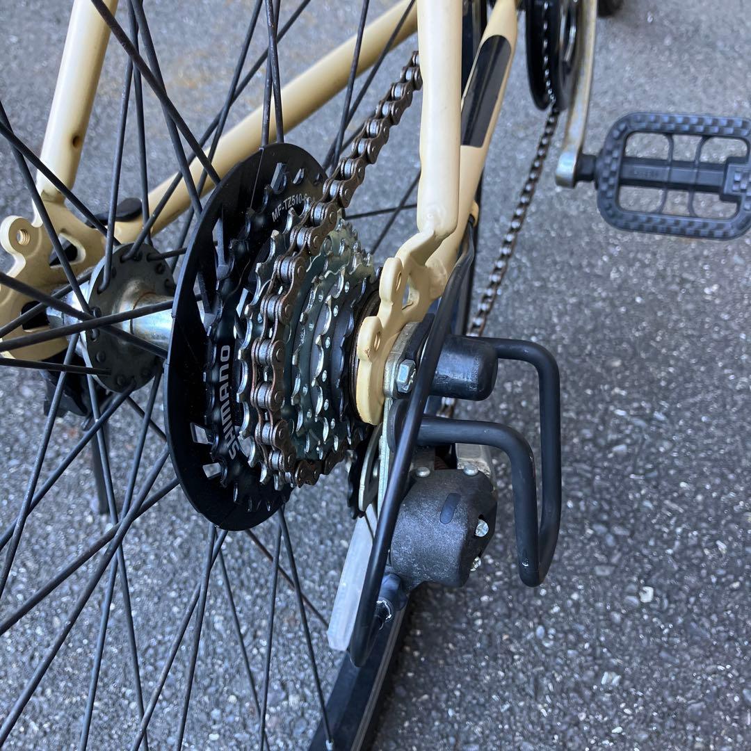 引き取り限定　静岡　クロスバイク　6段変速　自転車