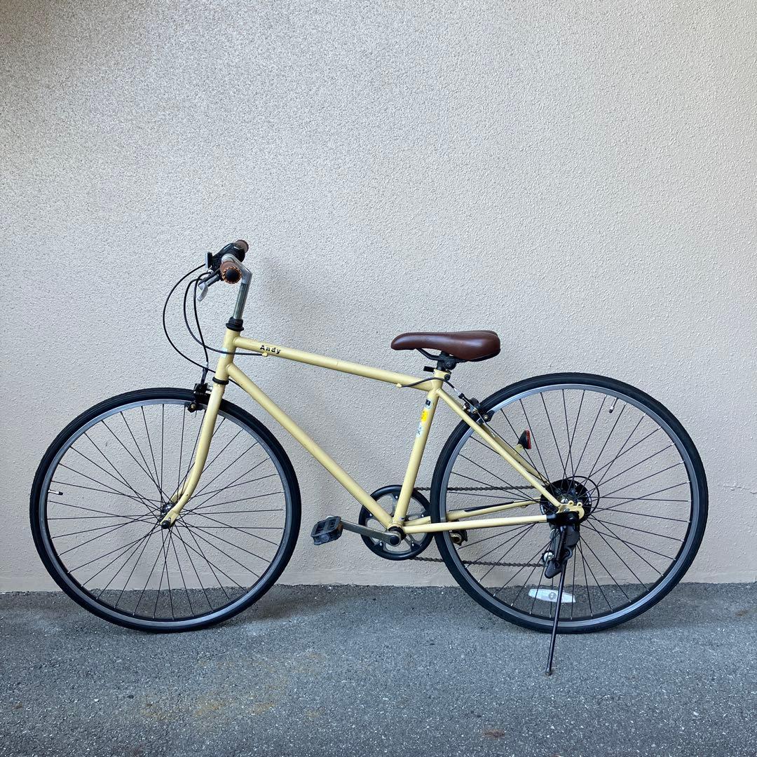 引き取り限定　静岡　クロスバイク　6段変速　自転車