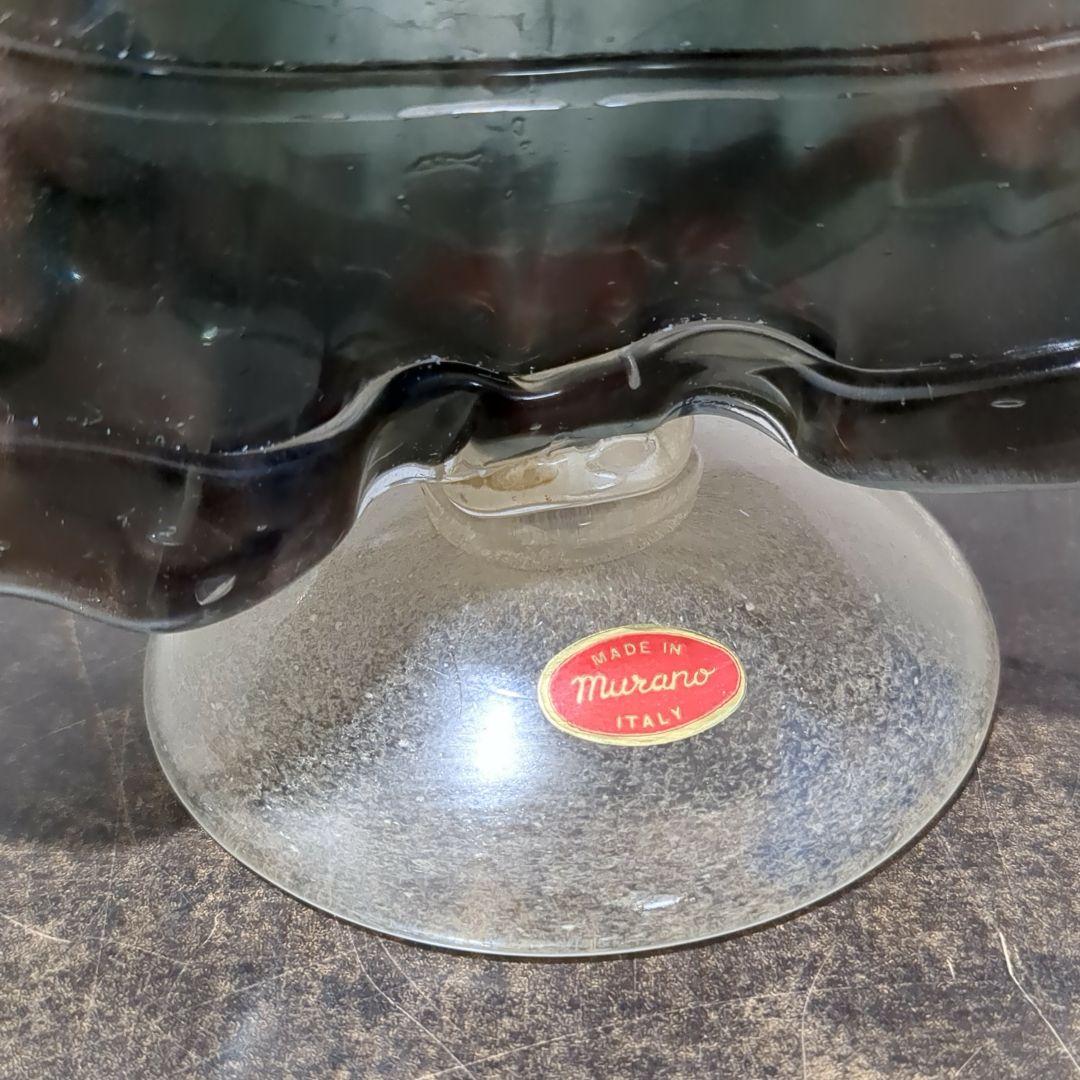 MURANO ベネチアグラス イタリア ガラス工芸品　M2239
