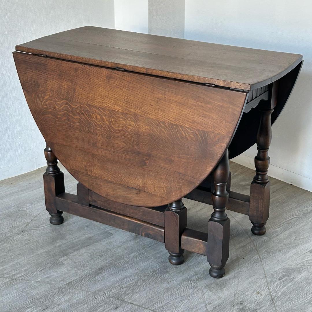 アンティーク 家具 ゲートレッグテーブルテーブル 1930年頃 英国製 552A