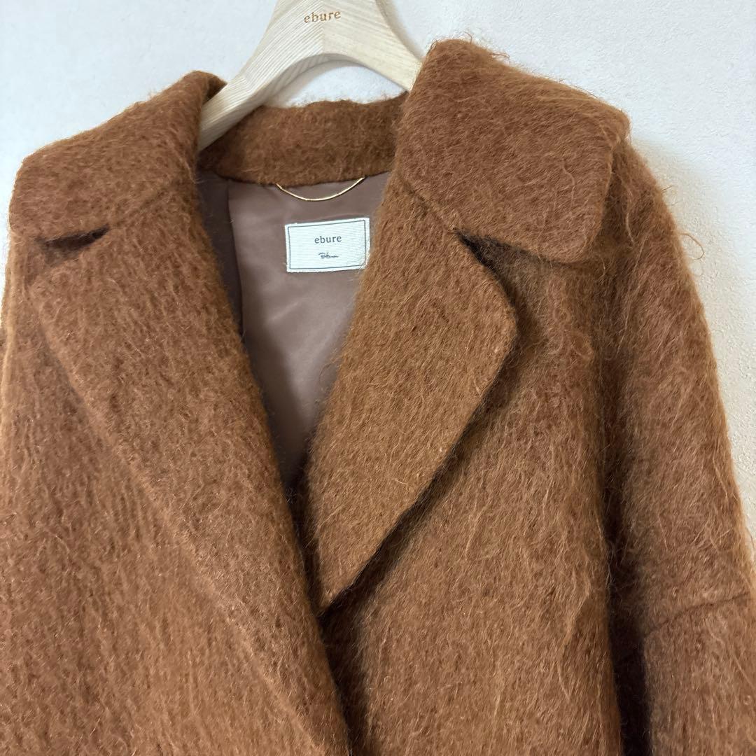 ebure ✖️RonHerman シャギーショートコート　ブラウン