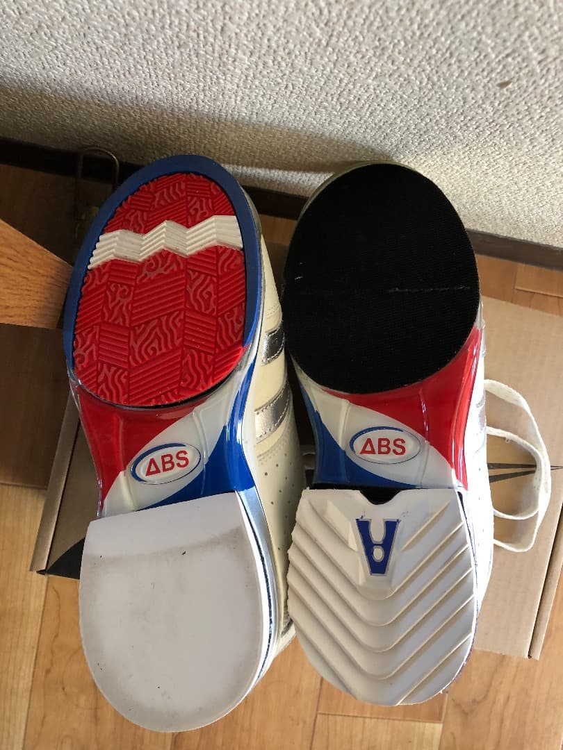 ABS CLASSIC ボウリングシューズ ブラック/ホワイトのホワイト25cm