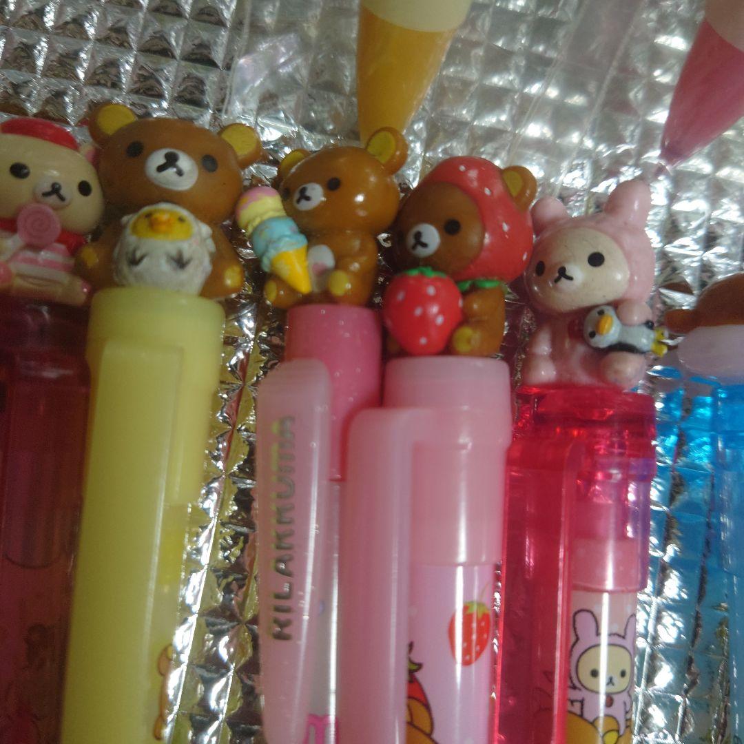 平成レトロ リラックマ マスコット ボールペン シャーペン セット