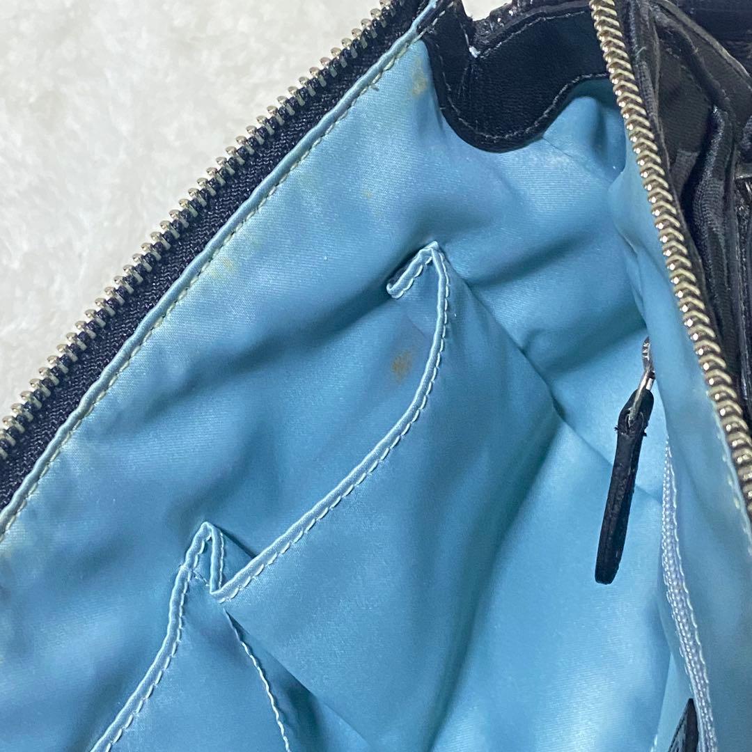 【美品】コーチ　COACH ワンショルダー　シグネチャー　キャンバス　バッグ