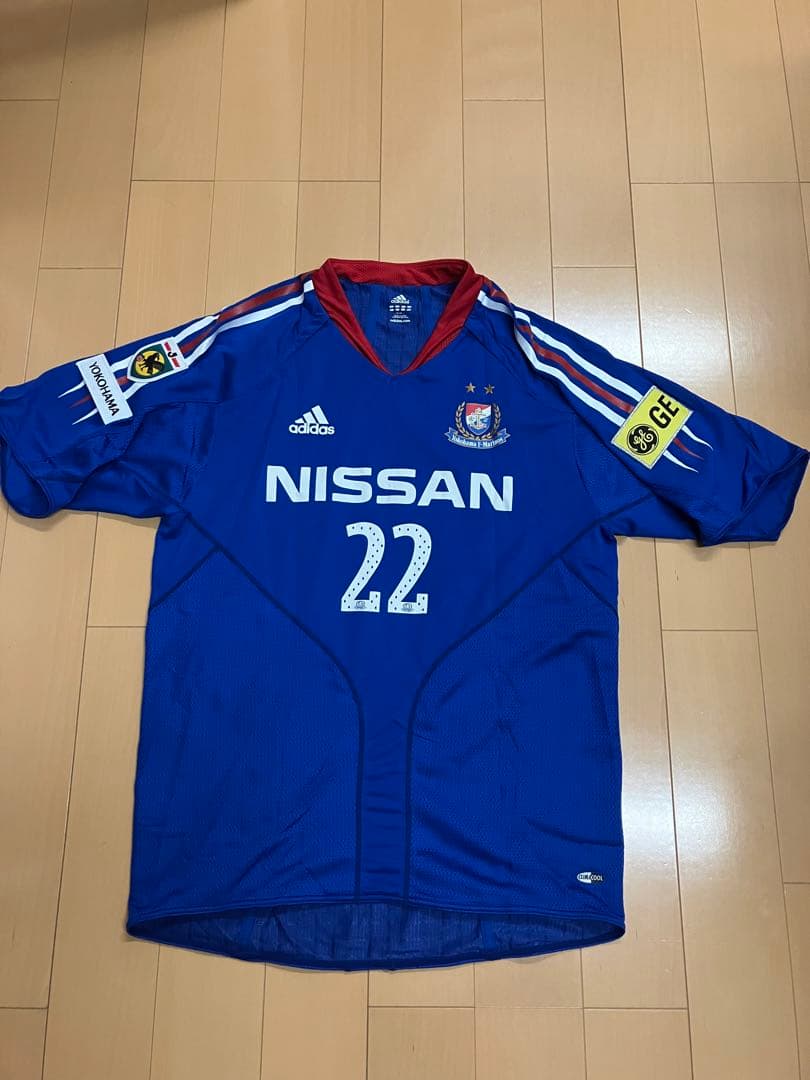 中澤佑二　横浜Fマリノス　実使用　支給　ユニフォーム　サッカー　オーセンティック