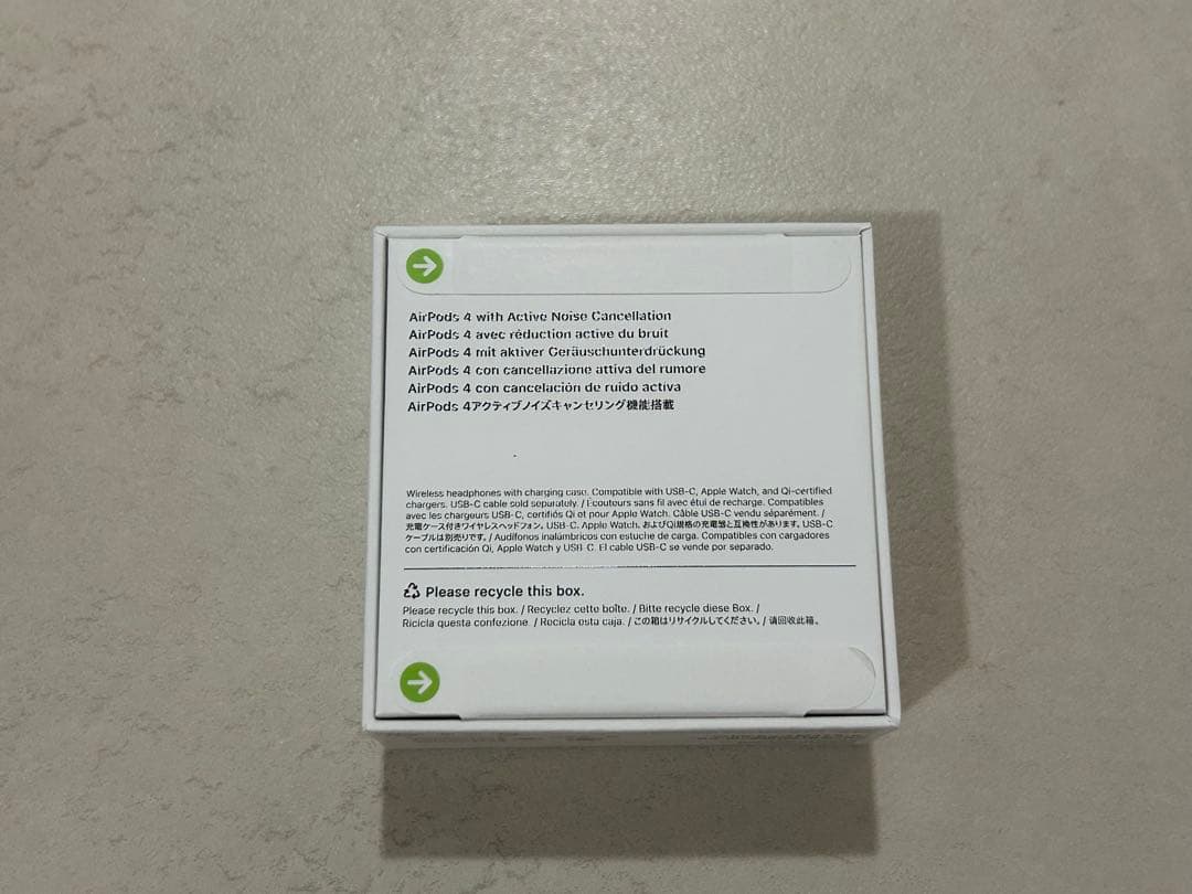 新品未開封 AirPods 4 本体 アクティブノイズキャンセリング ANC