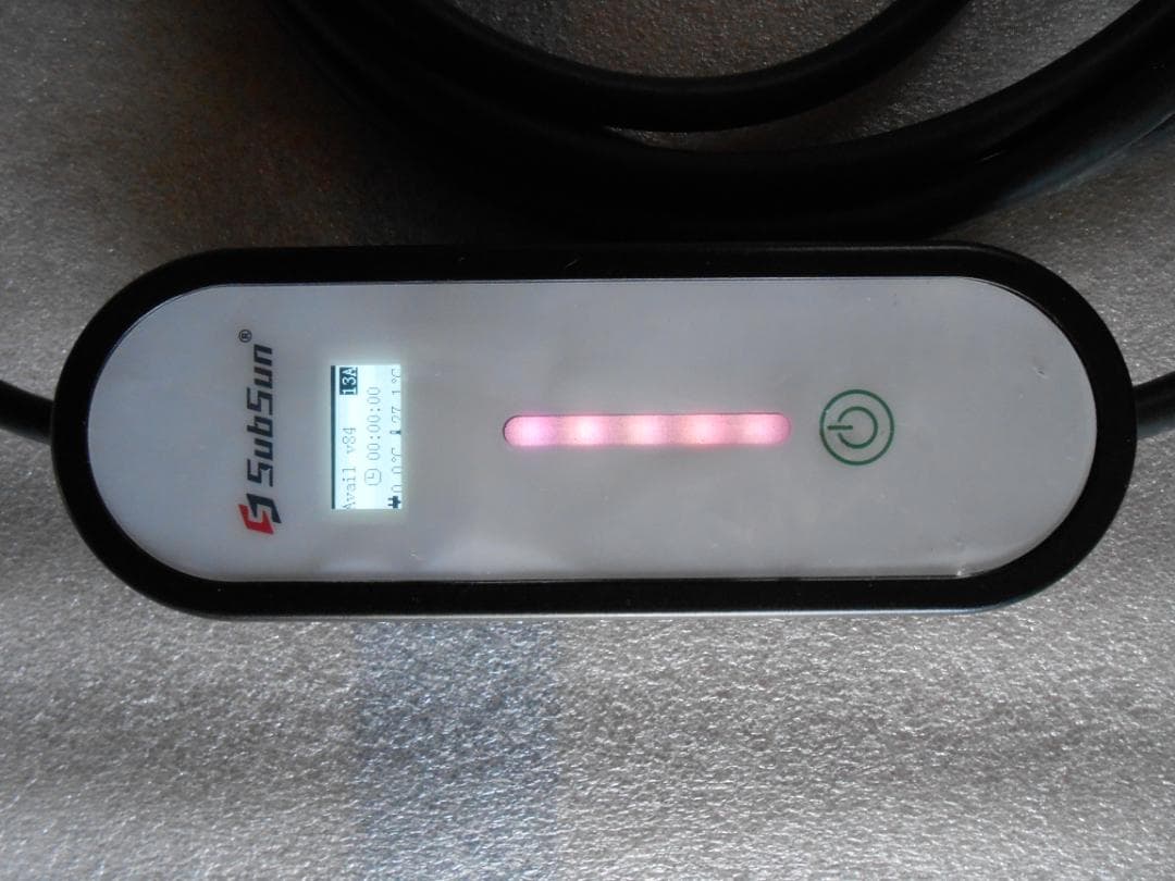 h*u様 SubSun EV充電器 EV充電用ケーブル 100V-240V (ジ