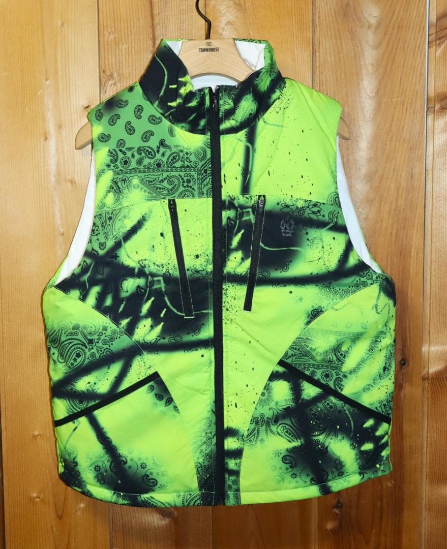 新品 Russeluno GOLF リバーシブル 中綿ベスト (5/L)　Ⓗ