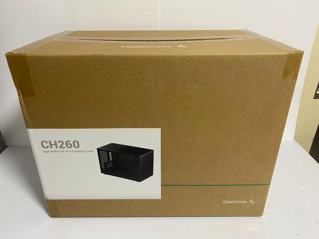 新品 DEEPCOOL R-CH260-BKNGM0-G-1 PCケース