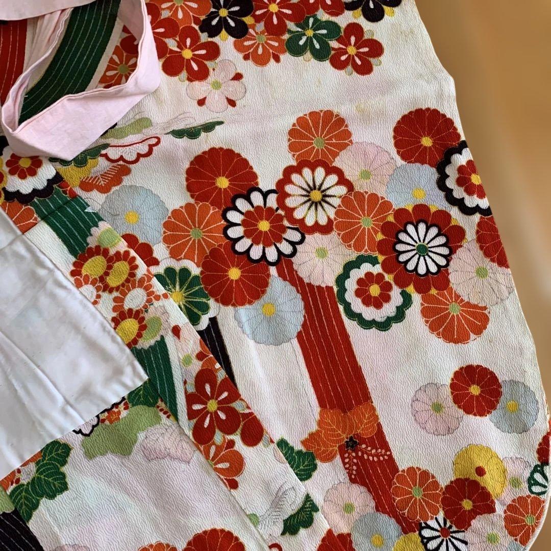 アンティーク　レトロ　骨董品 昭和初期　伝統的な子供用着物 2枚