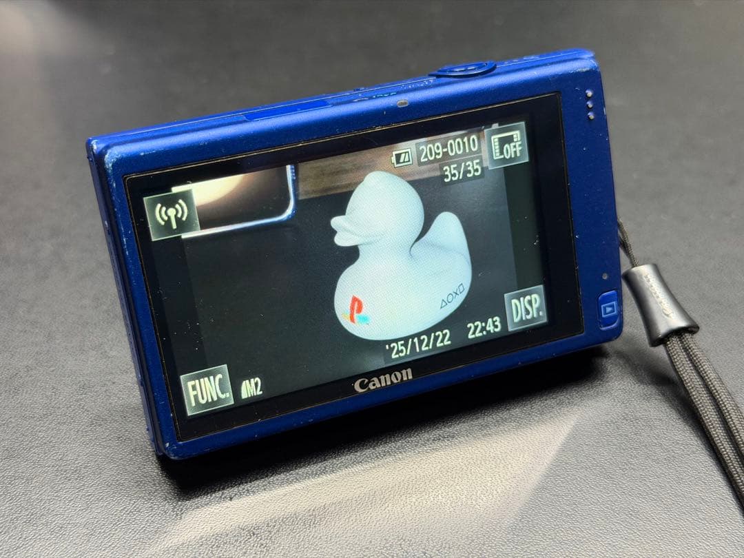 Canon IXY 420F デジタルカメラ ブルー