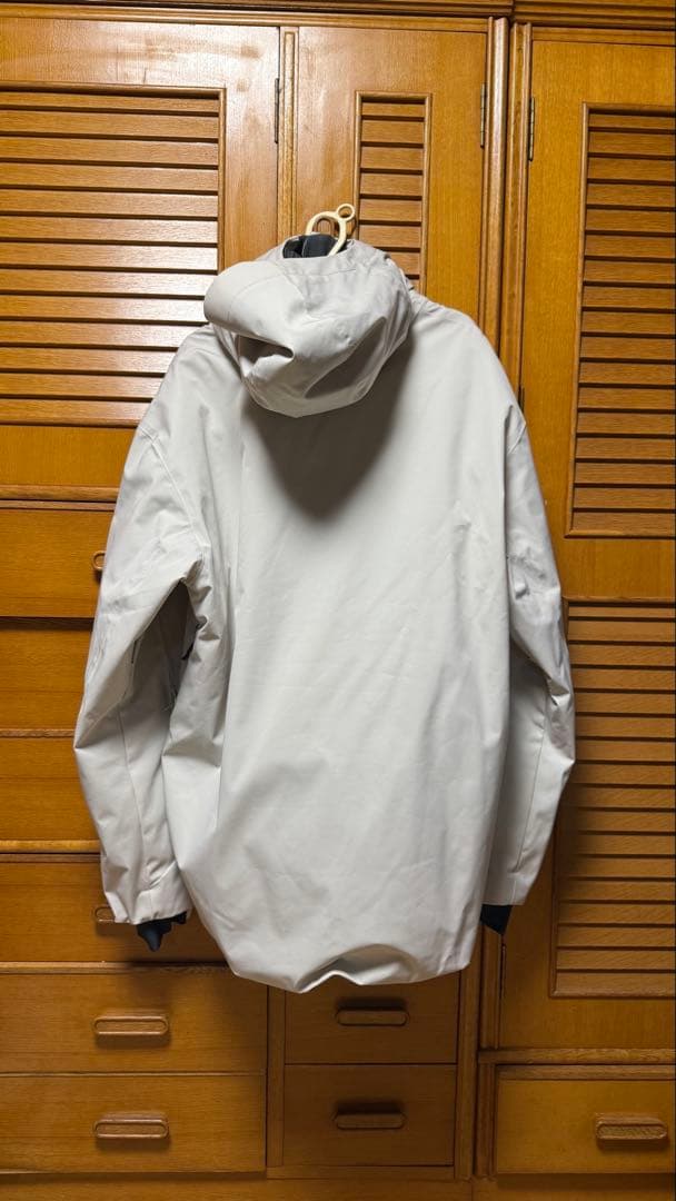 43degrees 43Dセットアップ　オフホワイトビブパンツ