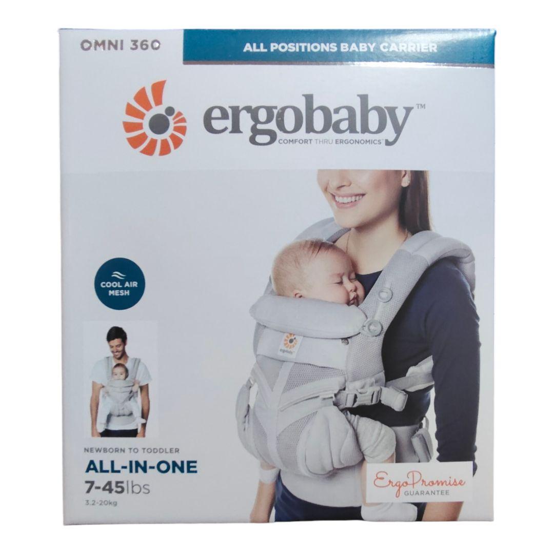 新品未使用◆エルゴ クールエアメッシュ Omni 360 抱っこ紐 パールグレー